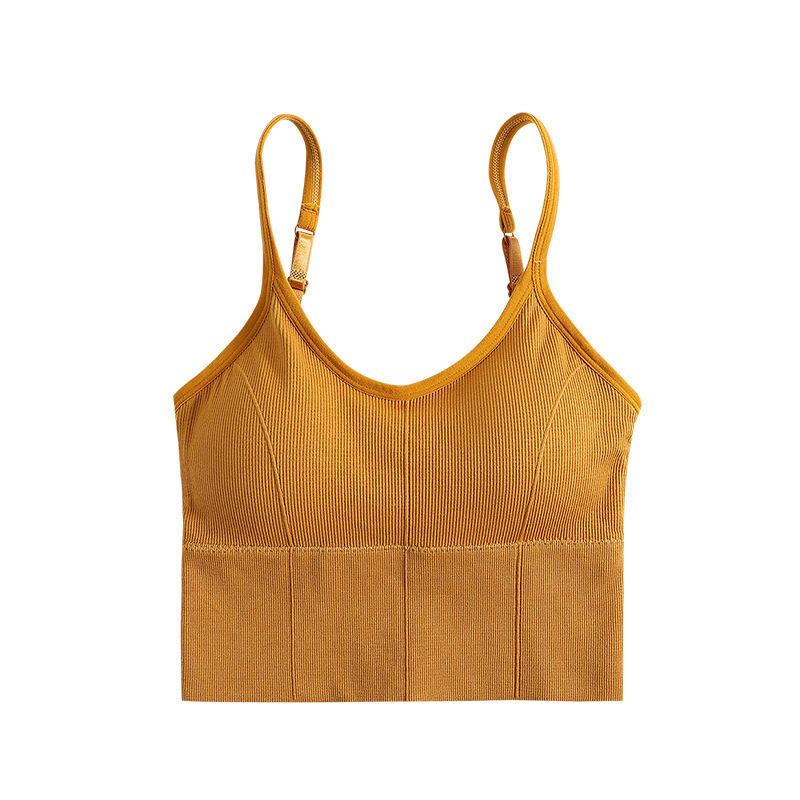 Kaka With The Big U American Back Wholesale Breast Top Underwear Women Wrap Breast Thin Strap Bra Outside The Spice Girls Summer Item Picture