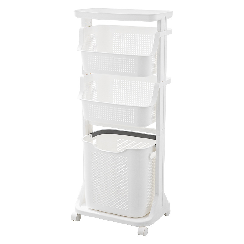 Storage rack, laundry tub, storage basket, dirty clothes basket, lazy corner dirty clothes basket, household bathroom, dirty clothes basket Item Picture