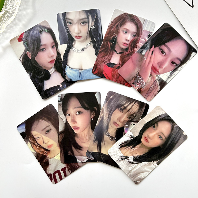 Aespa《DRAMA》专辑卡 特典卡 吒 宁艺卓  Karina Winter明星周边