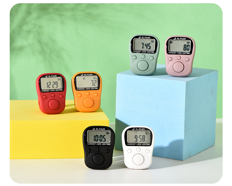 al-fajia brand rechargeable electronic ring counter with time counter 329 pic 21