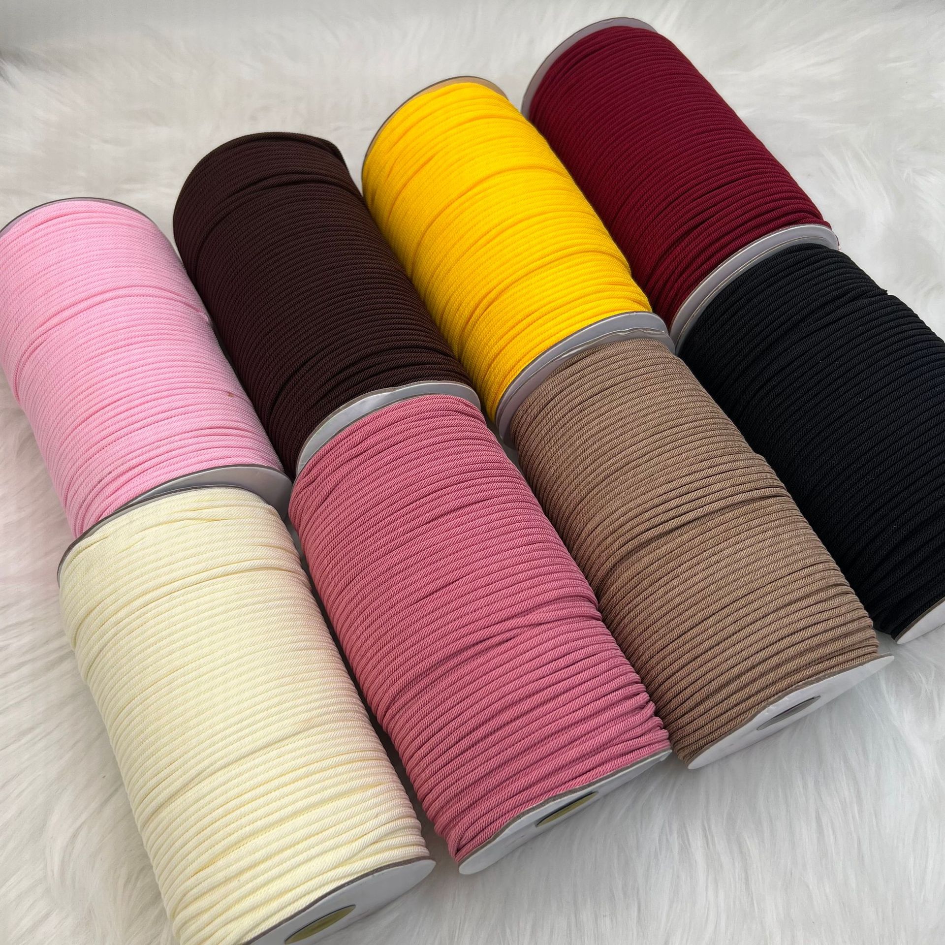 现货批发3mm4mm米兰线包纱线手链绳DIY饰品配件配件服装辅料
