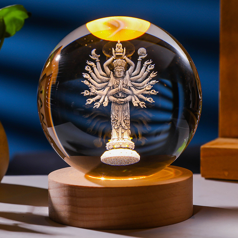 水晶/珠宝/水晶球/纪念品/施华洛世奇细节图