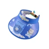New children's fan cap, summer sun protection empty top cap, cartoon bear fashion sun hat, adjustable USB charging Item Picture