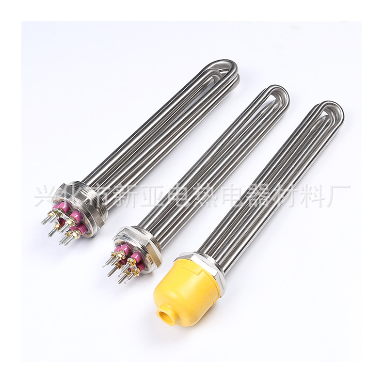 Thread Welded Heating Tube Engineering Water Tank Heating Tube Electric Heating Tube Flange Heater Boiler Industrial Electric Heating Application Scenario