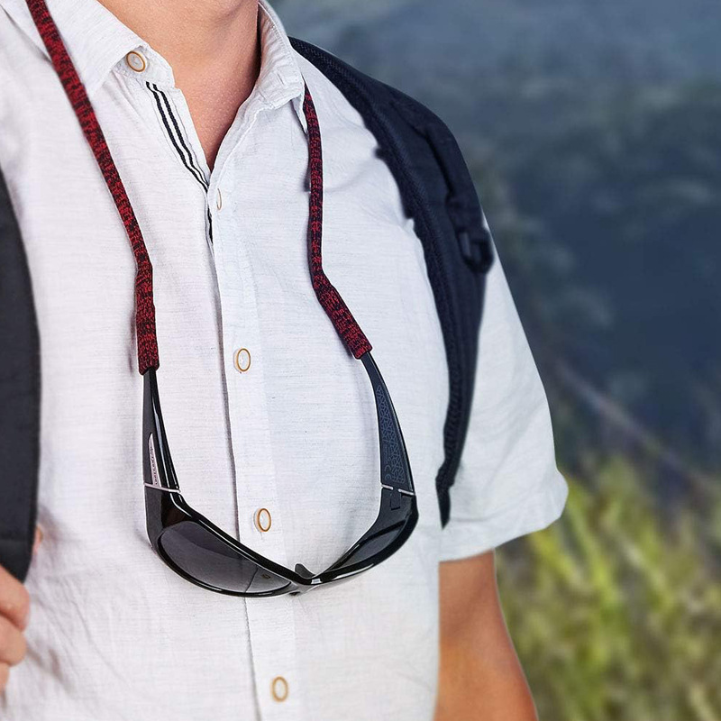New sports glasses lanyards are soft, comfortable, fixed and anti-slip. Adjustable fashionable glasses lanyards are available for cross-border wholesale Application Scenario