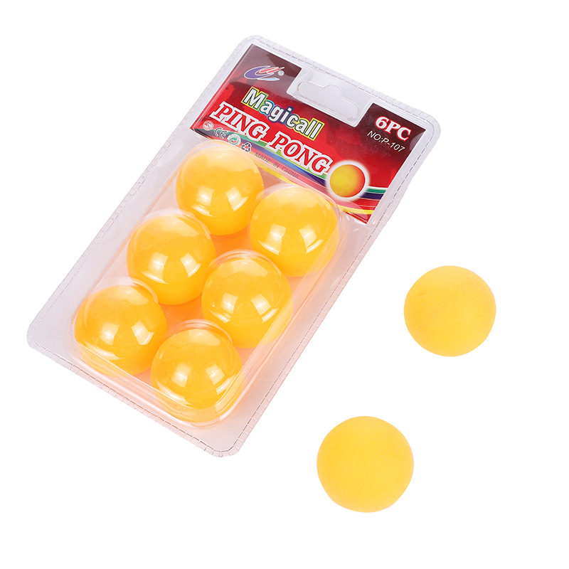 Table Tennis Wholesale 3 Pack 6 Pack Suction Card Foreign Trade Hot Manufacturers Direct Children's Entertainment 40Mmpp details Picture
