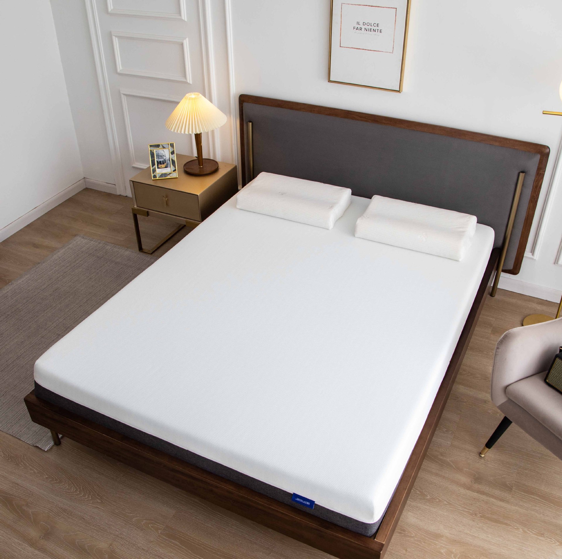 Export cross-border exclusive sponge mattress compression roll package for home and hotel soft cushion Simmons memory foam mattress