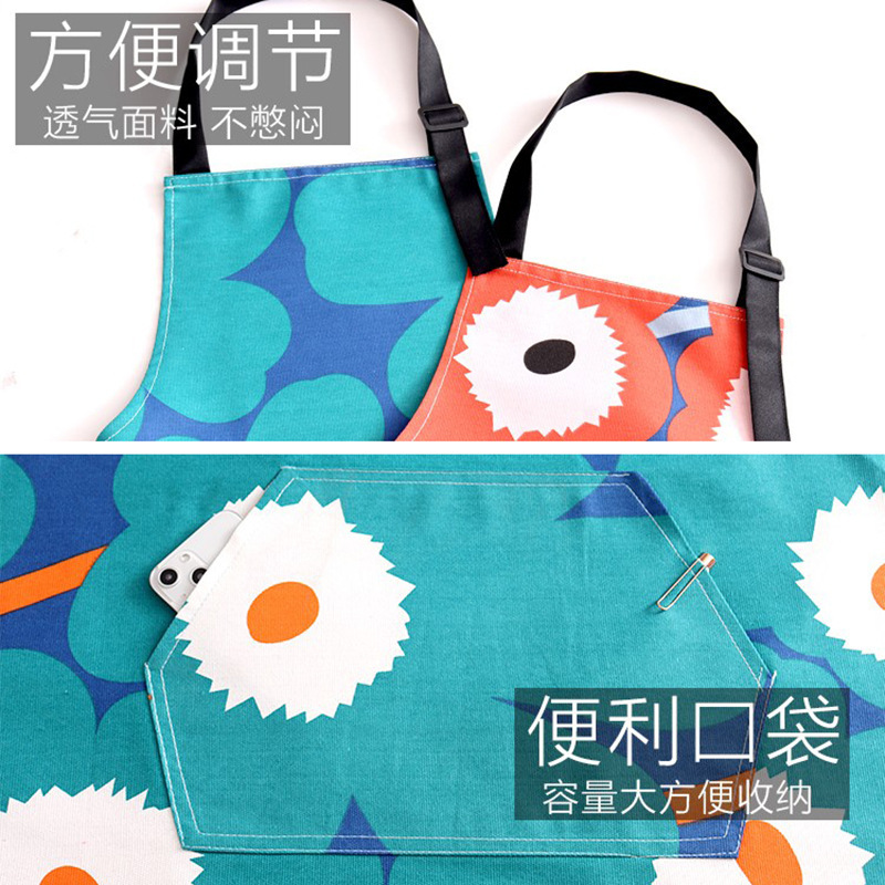 家务围裙、袖套实物图