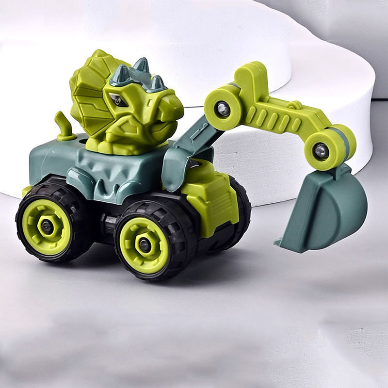 恐龙惯性车/拆装玩具/益智DIY玩具细节图