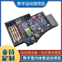 Indoor golf experience museum sports sports simulation archery real interactive large-scale entertainment equipment
