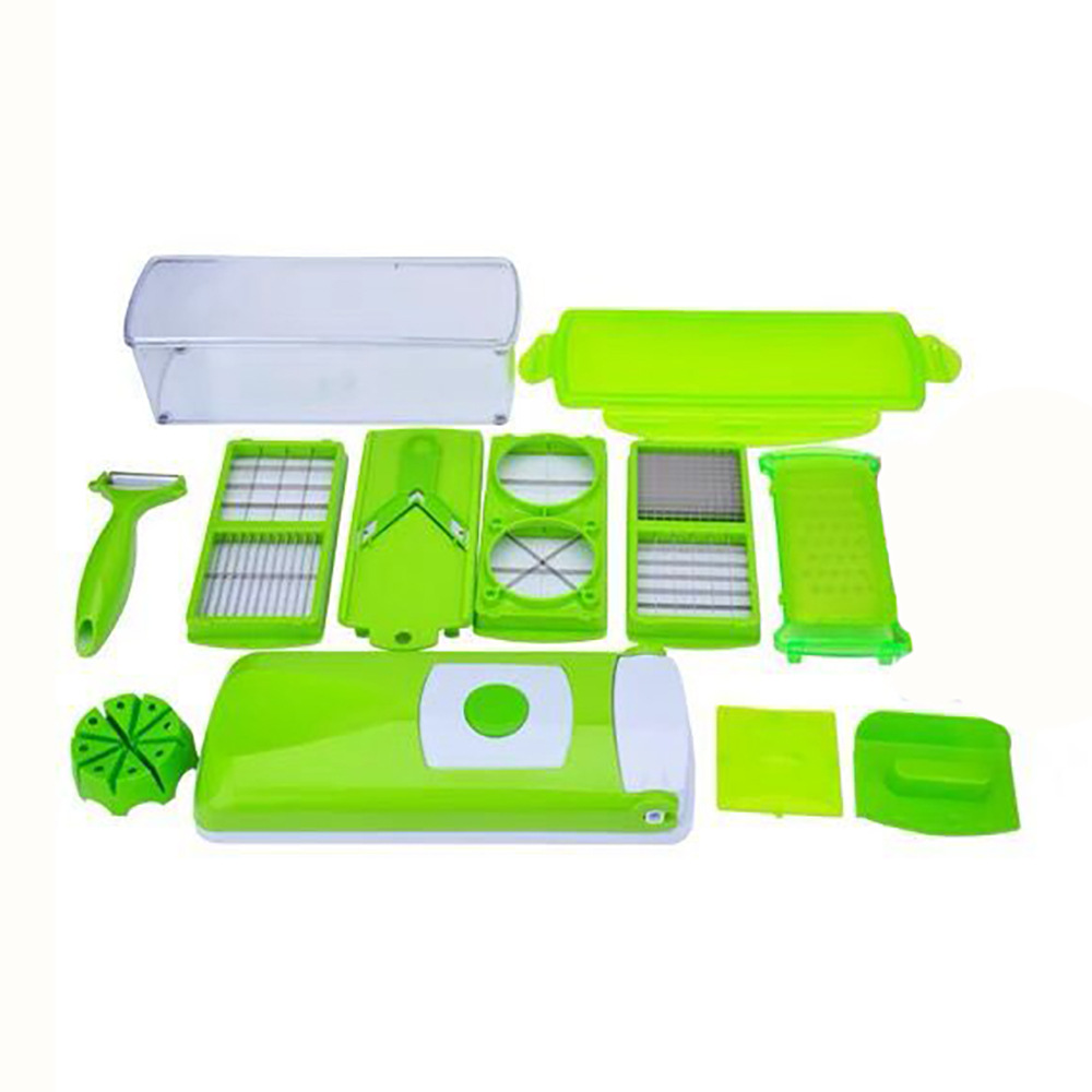 New multi-functional vegetable cutter Kitchen gadget 12-piece set fillet cutter Home slicer Potato grater Item Picture