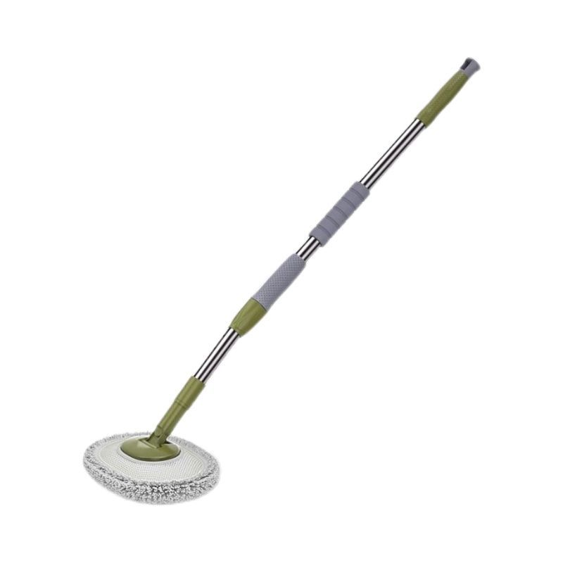 The curved rod car wash mop does not damage the car paint. The soft bristle telescopic car brush is a special tool for car brushing and cleaning. Wholesale Item Picture