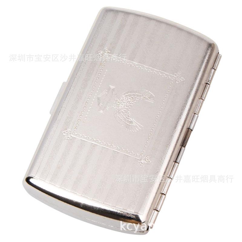 792 Fashionable and exquisite metal Small Cigarette box, 12-cigarette box, personalized metal cigarette box, portable and popular cigarette box Item Picture