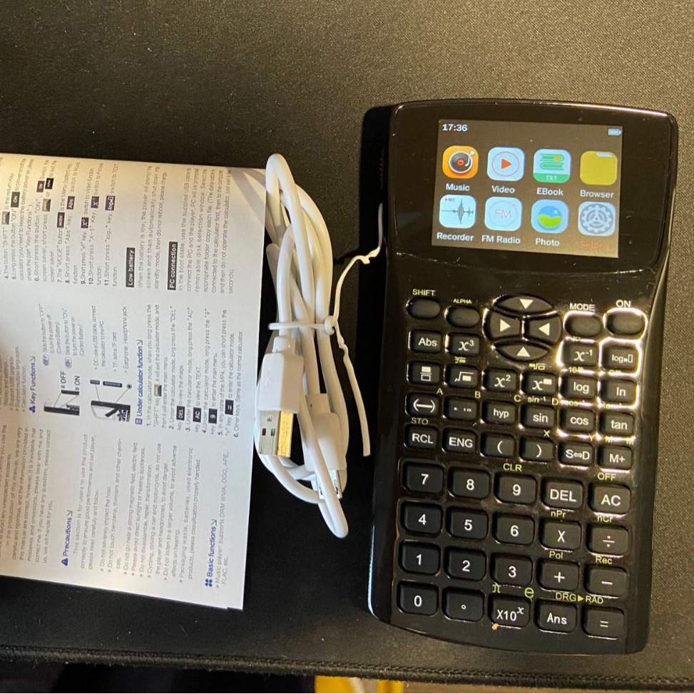 Invisible readers are banned from sale in China. Anti-peeping calculator txt text data import input e-book card