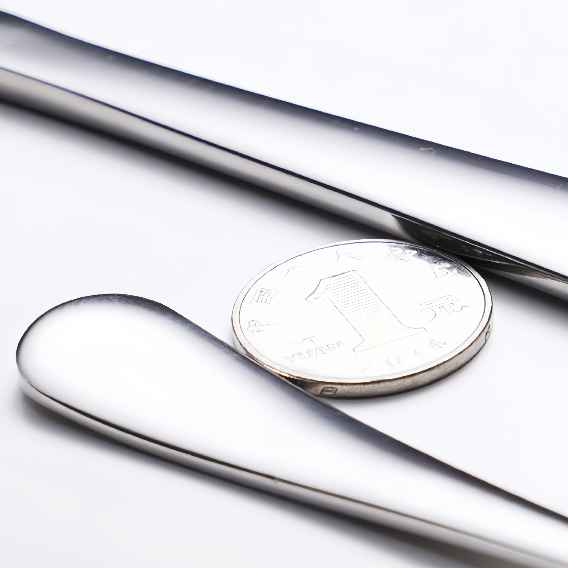 304 Stainless Steel Knife And Fork Spoon 1010 Thickened Hotel Home Main Meal Spoon Children's Dessert Steak Knife And Fork Coffee Spoon details Picture