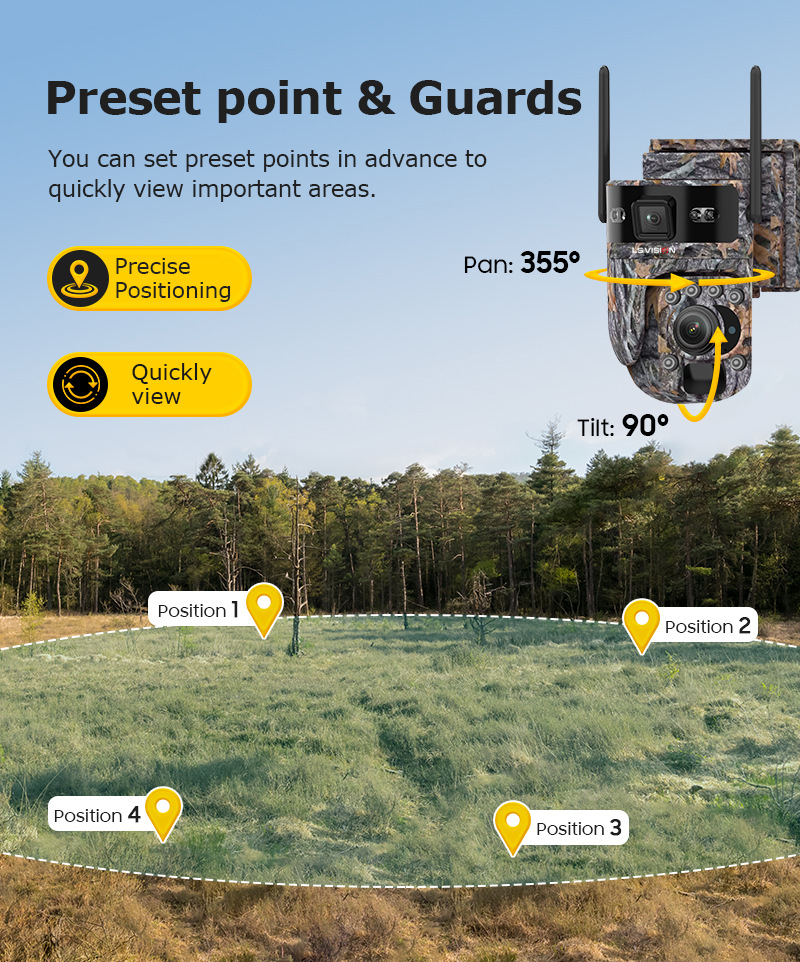 4G LTE Cellular Trail Camera Wildlife Game Camera迷彩 Ubox pic 10