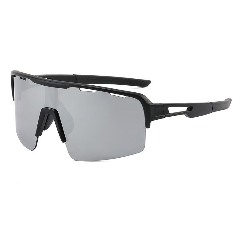 Wholesale of new fashionable cycling glasses, outdoor sports cycling sunglasses for both men and women, and cross-border colorful sunglasses details Picture