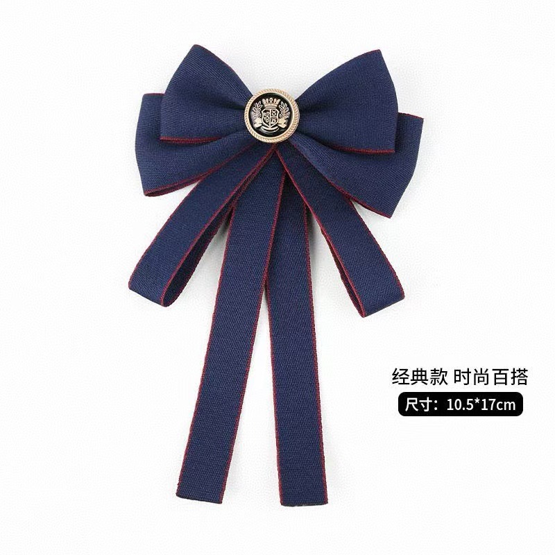 Bow tie, children's student shirts, school uniforms, accessories, professional uniforms, shirts, bow flowers, black tie, bow tie, college style Application Scenario