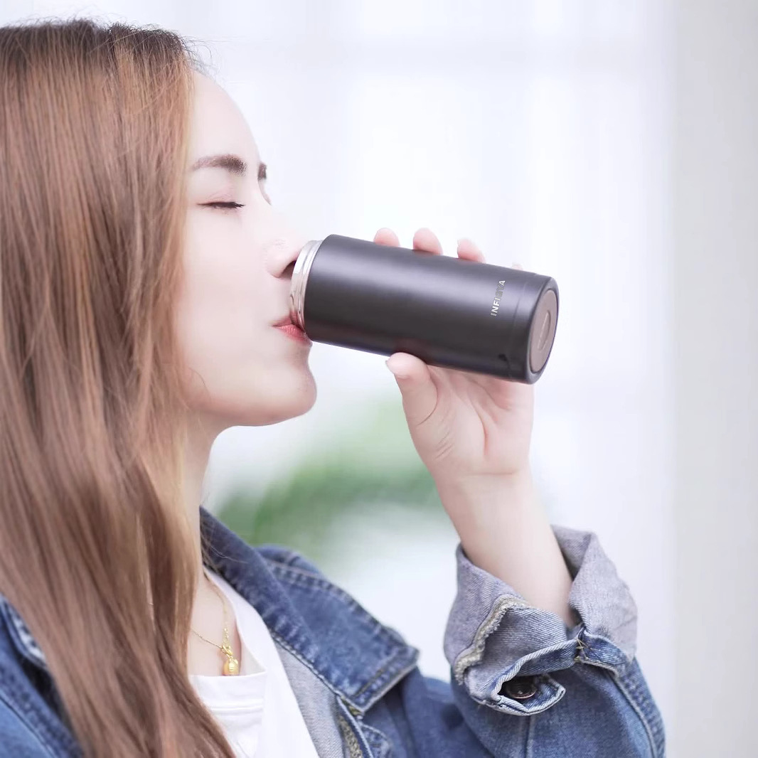 Mini pocket cup, stainless steel double-layer vacuum insulated cup, gift water cup, cute and portable Japanese men's and women's cups details Picture
