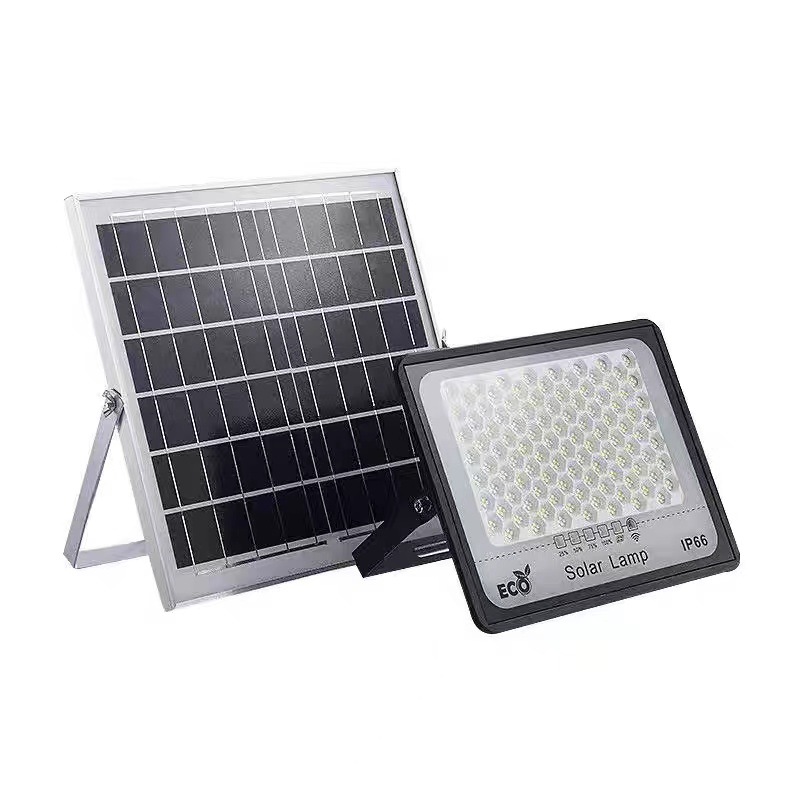 New Full Star Solar Floodlight Led Light Control Waterproof Street Light Timing Lighting Outdoor Garden Lights Wholesale Item Picture