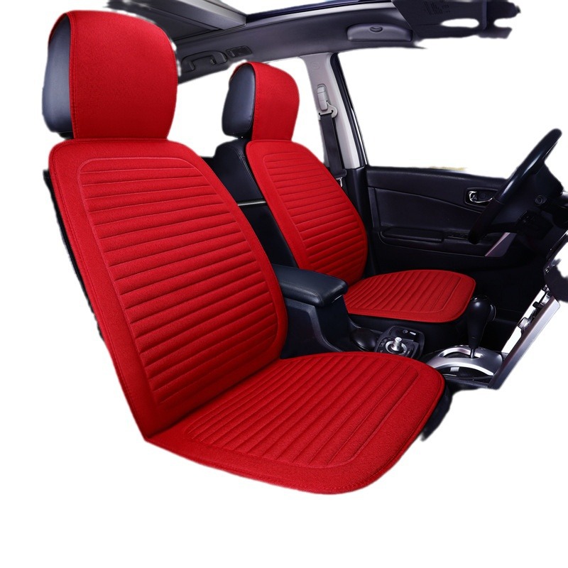 Linen Car Seat Sheet 18 New Car Seat Cover Linen Non-Slip Free Seat Cover Car Seat General Purpose Item Picture