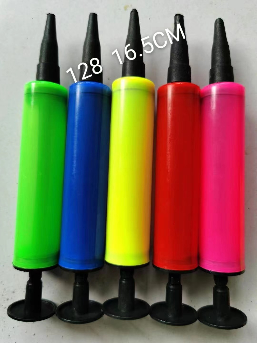 手动充气玩具打气筒 婚庆气球充气筒 携式游泳圈便打气筒批发