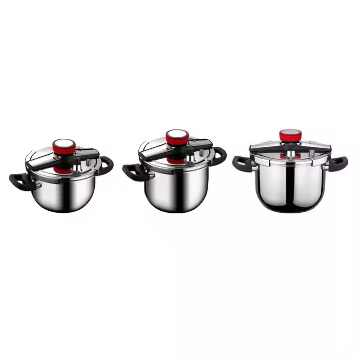 304 Stainless Steel Explosion-Proof Pressure Cooker Household Gas Cooker Induction Cooker General Uncoated Large Capacity Pressure Cooker Application Scenario