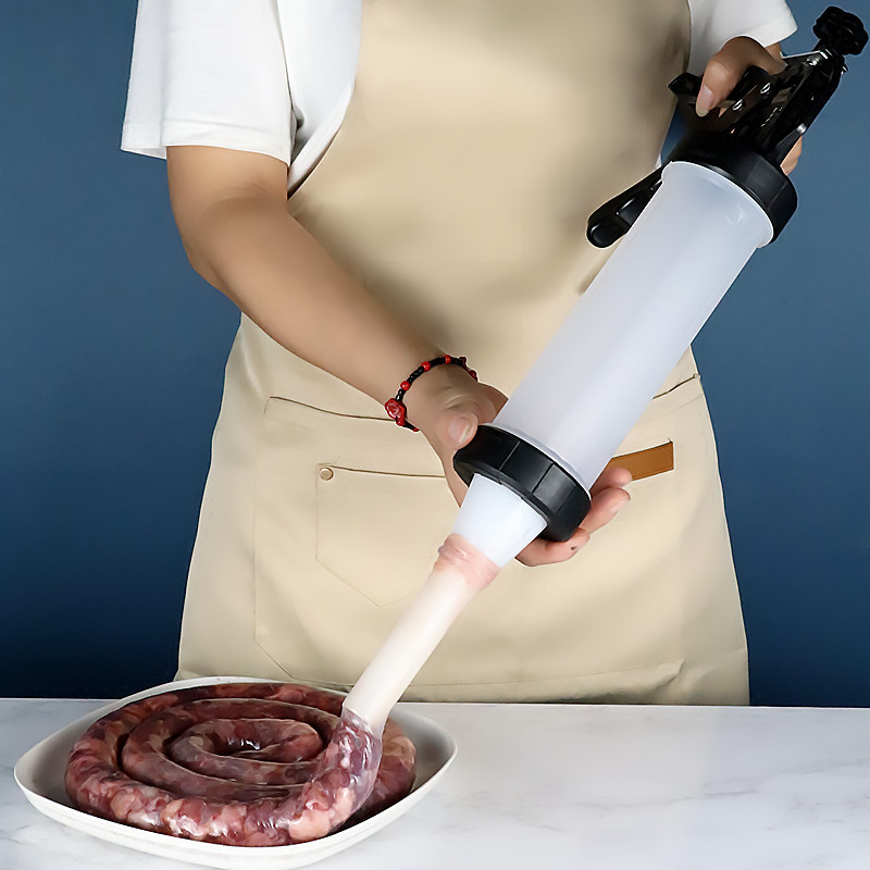 Manual sausage filling machine A machine for filling sausages at home