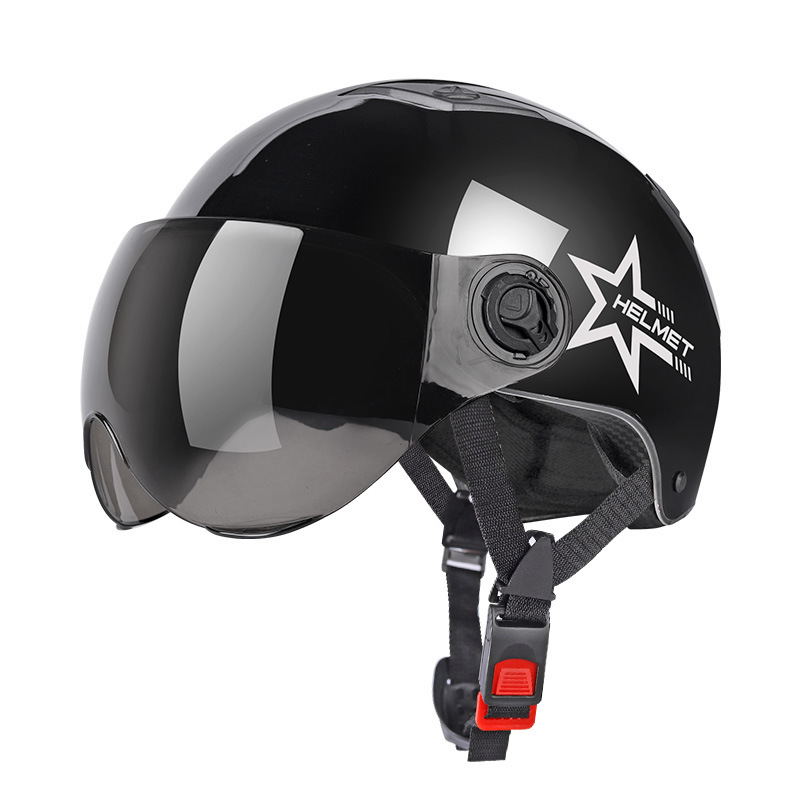 Manufacturers wholesale electric helmet winter warm anti-fog men and women four seasons general electric car sharing car safety helmet Item Picture