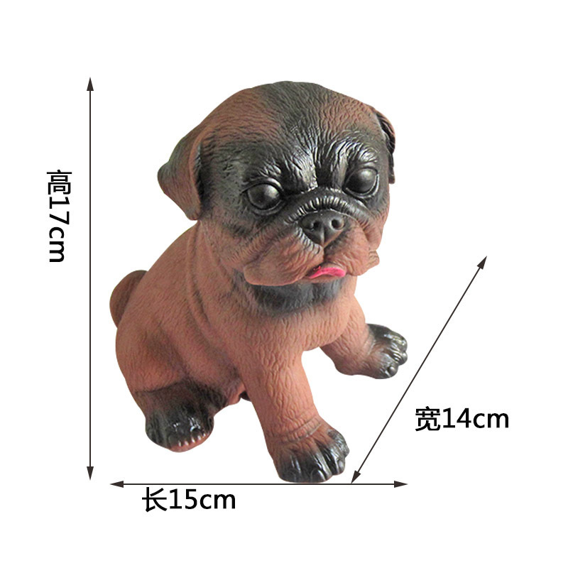 Dog noise toys, wolfhound, pug dog toys, pet toys, screaming and pranking Application Scenario