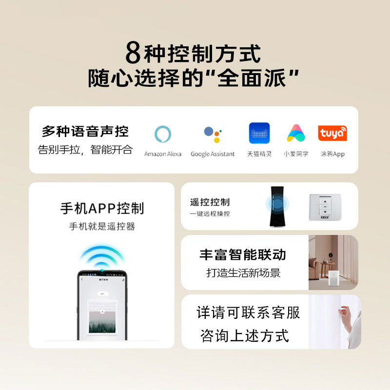 Intelligent fully automatic electric soft gauze roller blinds, electric sunshade blinds for living rooms and offices, wiring type motor zebra curtains details Picture