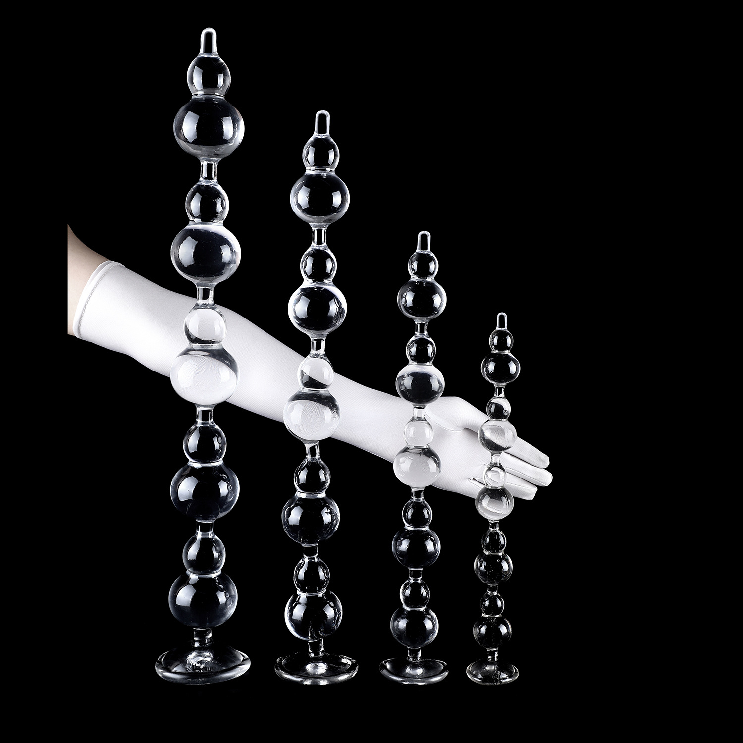 创意情趣女用肛塞葫芦串TPE注塑工艺肛塞拉珠系列串串肛塞