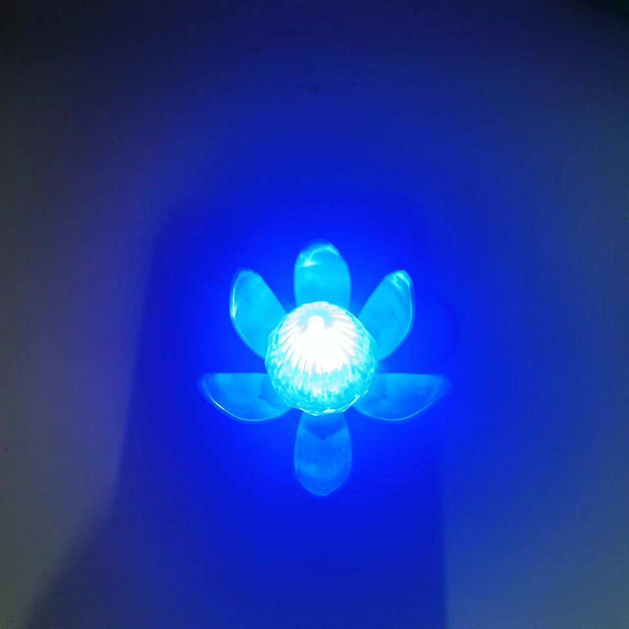 New led lotus keychain light, novel and unique flashing pendant, electronic luminous small gift, event giveaway Application Scenario