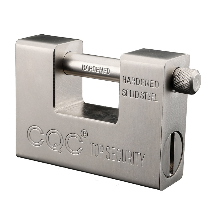 Direct supply from the padlock manufacturer: Thick rectangular locks, anti-shear, anti-prying, anti-theft, all-copper lock core, computer key door locks, warehouse locks Item Picture