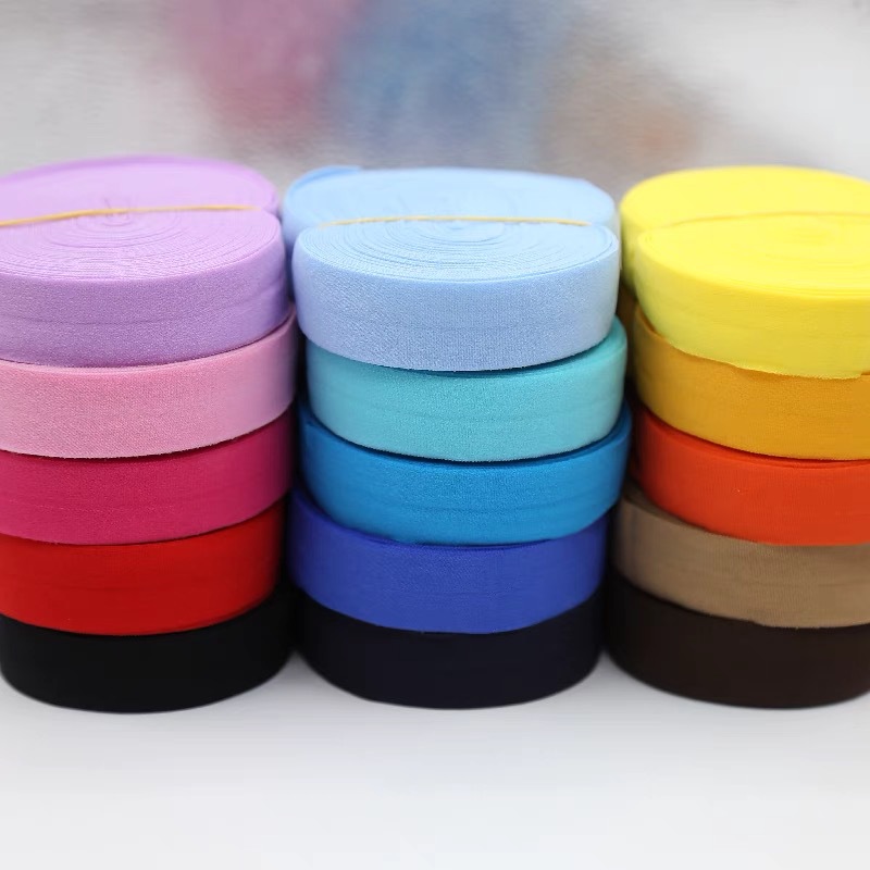 2Cm Nylon 7070 Edge Elastic Band Edge Nylon Down Jacket Sleeve Stretch Color Stretch Bag Side Band details Picture