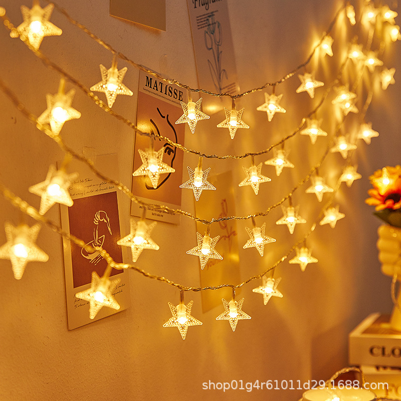 Wholesale LED spherical light strings, outdoor waterproof camping atmosphere lights, campsite decorative light strings, Christmas decorative color light strings details Picture