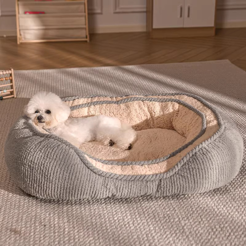 Perrera cuatro estaciones universal influencers princesa cama casa sofá gato pet artículos para perros pequeños y medianos teddy mat verano details Picture