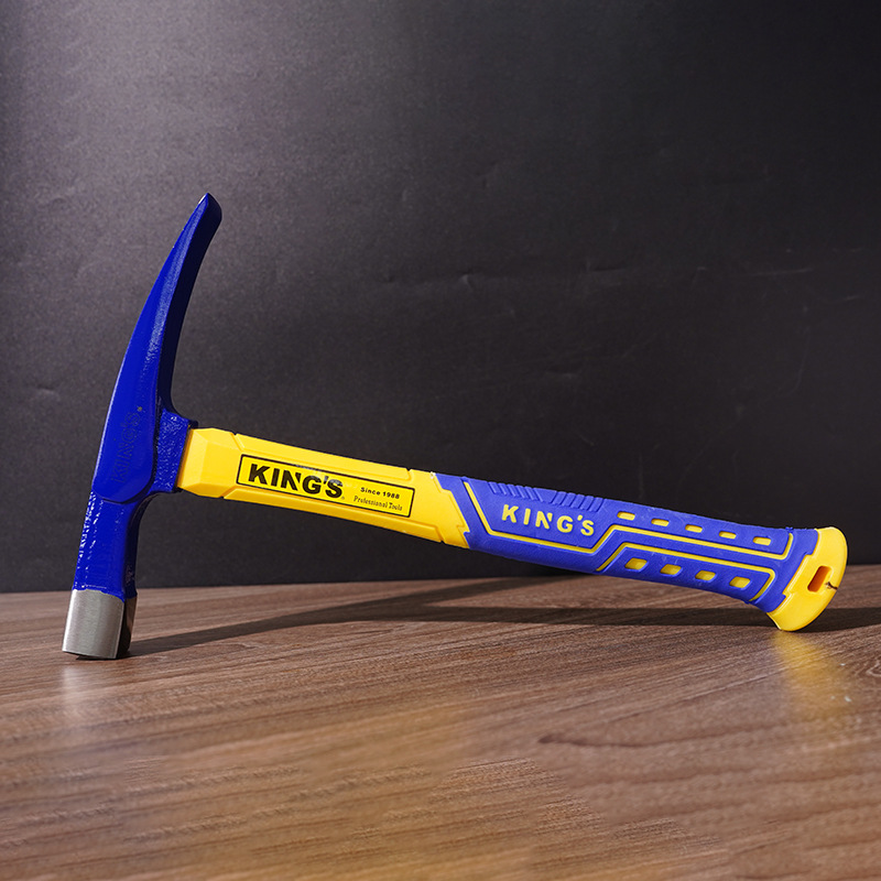 Exploration Hammer Flat Head Hammer Mining Geological Exploration Escape Hammer One Professional Tool Small Multi-Function Mason Hammer Wholesale full figure