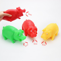 Spiny tuba screaming pig pet toy sound spiny pig relief pinch glue funny toy