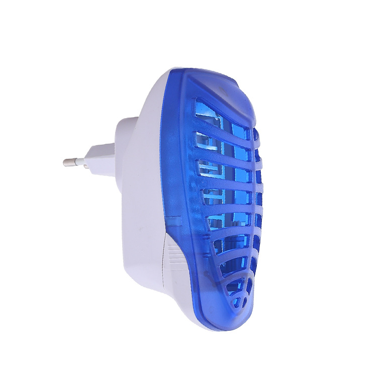 Mosquito-killing lamp for home bedroom, suitable for mothers and babies. Fanless, silent, electric shock 2W outlet mosquito killer, mini night light Item Picture