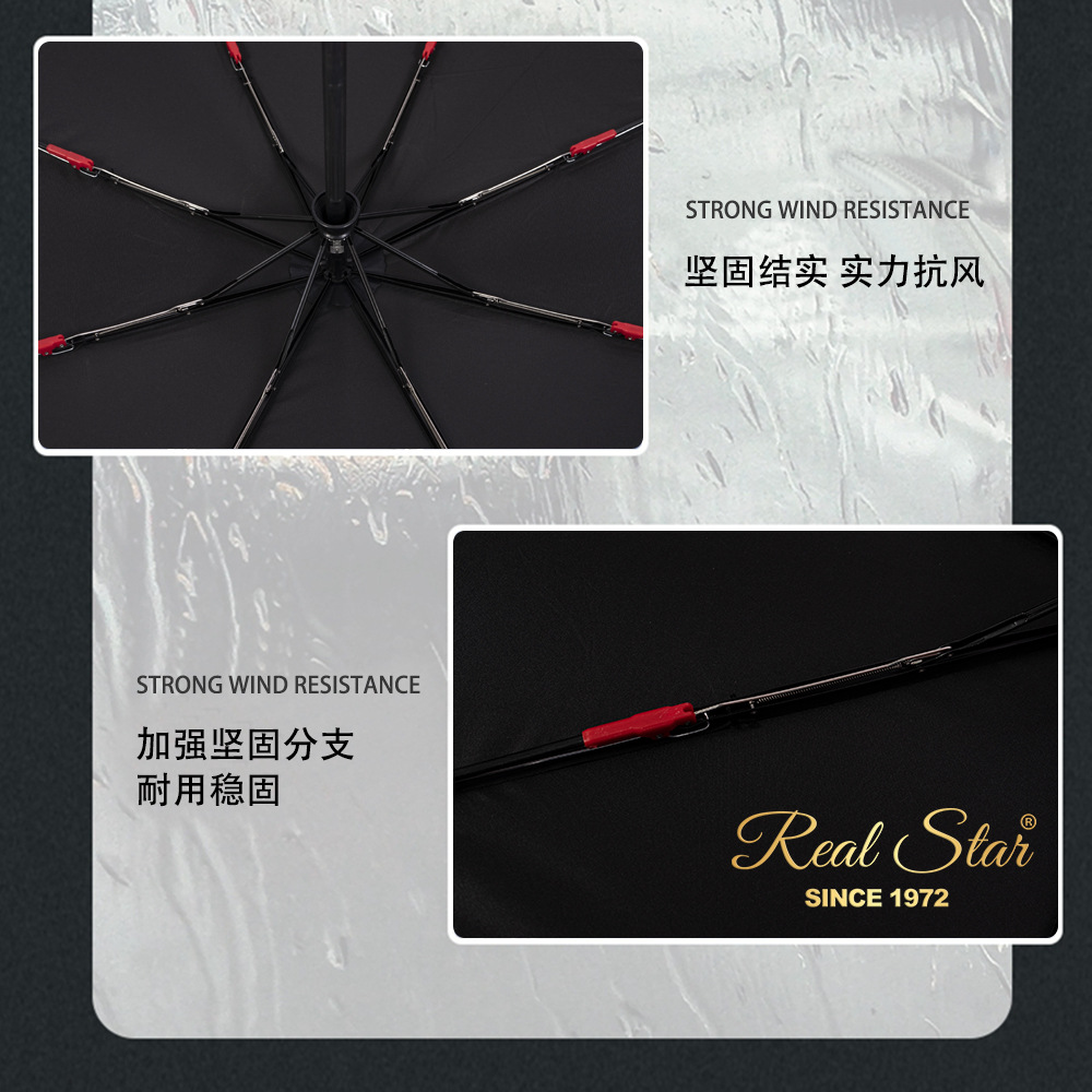 防晒伞/雨伞/透明雨伞/雨伞黑色/雨伞太阳伞细节图