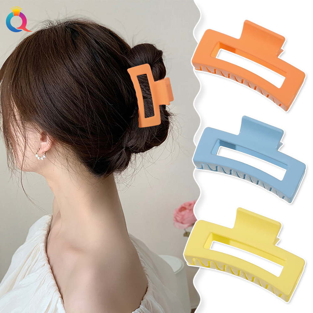 Qiyue Cross-border ins hair clips, stylish shark clips, updo hair grabbers, back of the head hair grabbers, hair accessories wholesale pic 29
