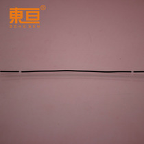 G1*120 Double strip black half-strip cable Double-ended half-strip cable Easy twisting Thin wires Peel and tighten the wires