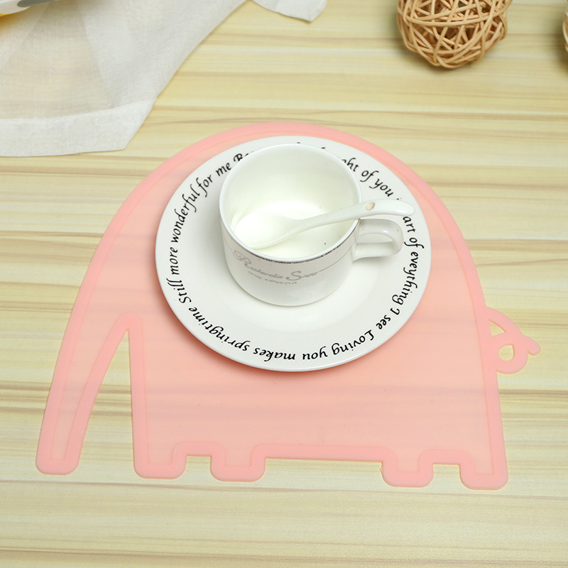 小飞象硅胶垫纯色 猫狗食盘碗垫餐垫现货量大价优详情图5