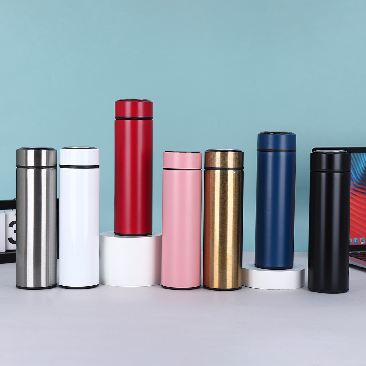 保温杯/水杯/钛杯/杯子/不锈钢保温杯大容量产品图