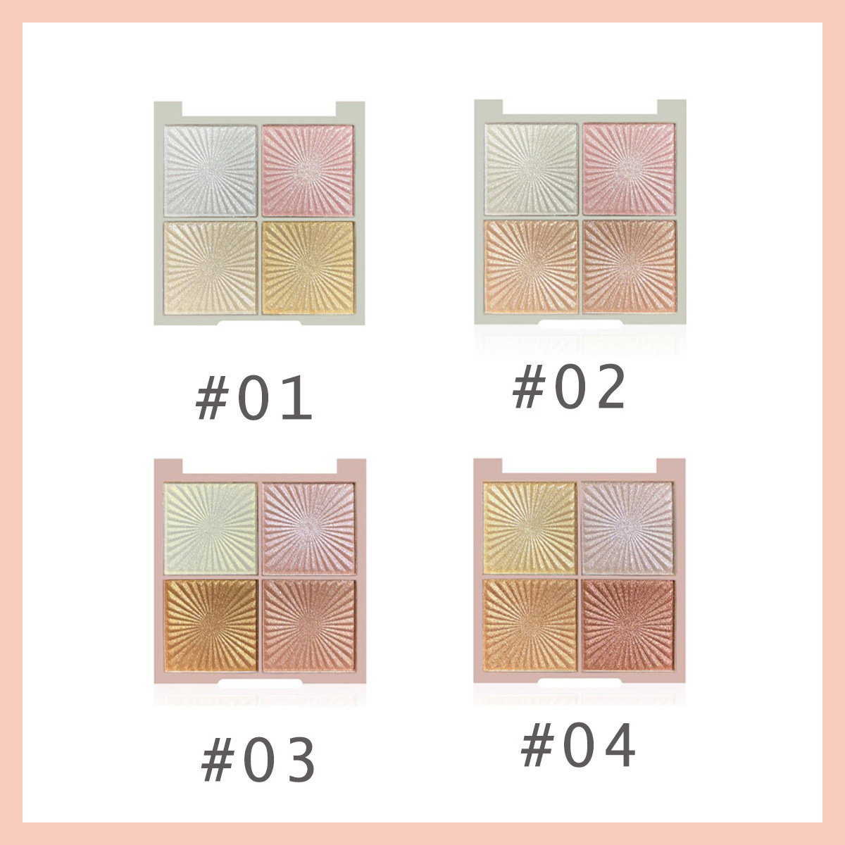 SEVENCOOL High-gloss Powder Stage Makeup Sparkling Body High-gloss Glitter Powder Collarbone Pearl Powder Cross-border Exclusive Supply Item Picture