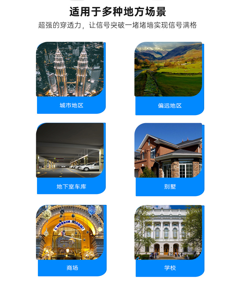 工厂定制品手机信号放大器信号增强器 家用3g4g5g手机信号放大器详情2