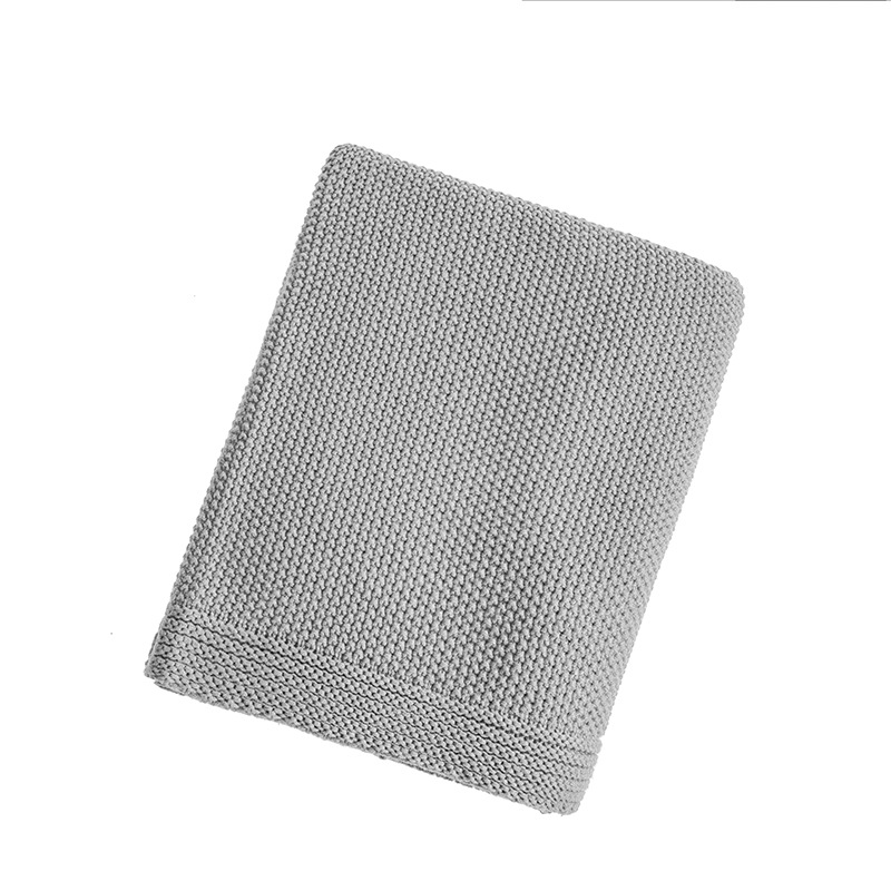 Waffle sofa blanket, knitted blanket, office air conditioner nap blanket, shawl blanket, casual blanket, bed blanket, small blanket Item Picture