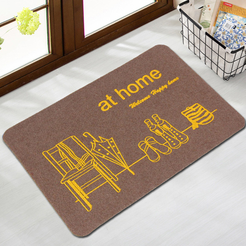 Bathroom and kitchen water-absorbing floor MATS in stock, wholesale, home printed floor MATS, entrance bathroom, bedroom floor MATS, hotel floor MATS Specification image
