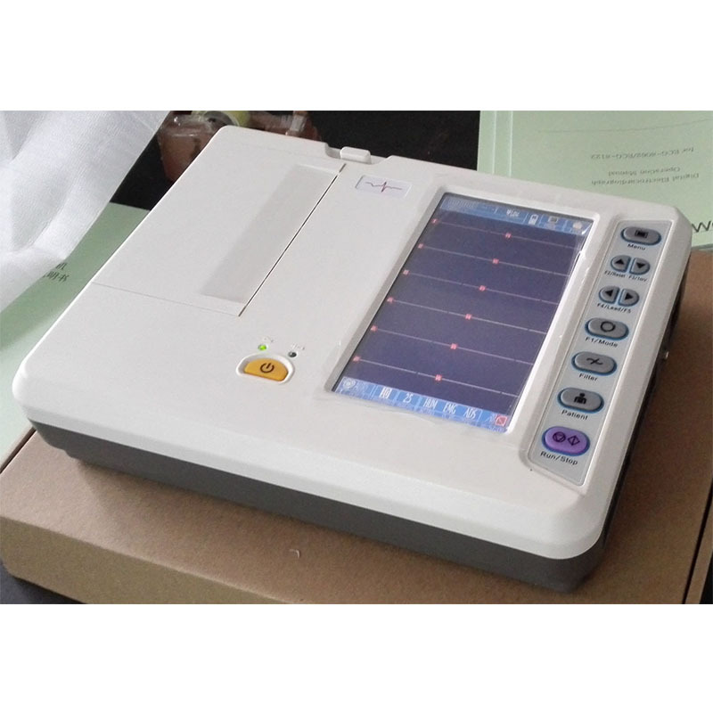 3306G medical 6-channel portable electrocardiogram machine for export, heart rate analysis and electrocardiogram instrument Specification image